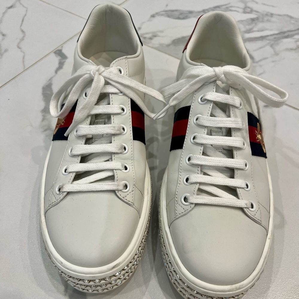 Gucci Ace Bee Platform Sneaker